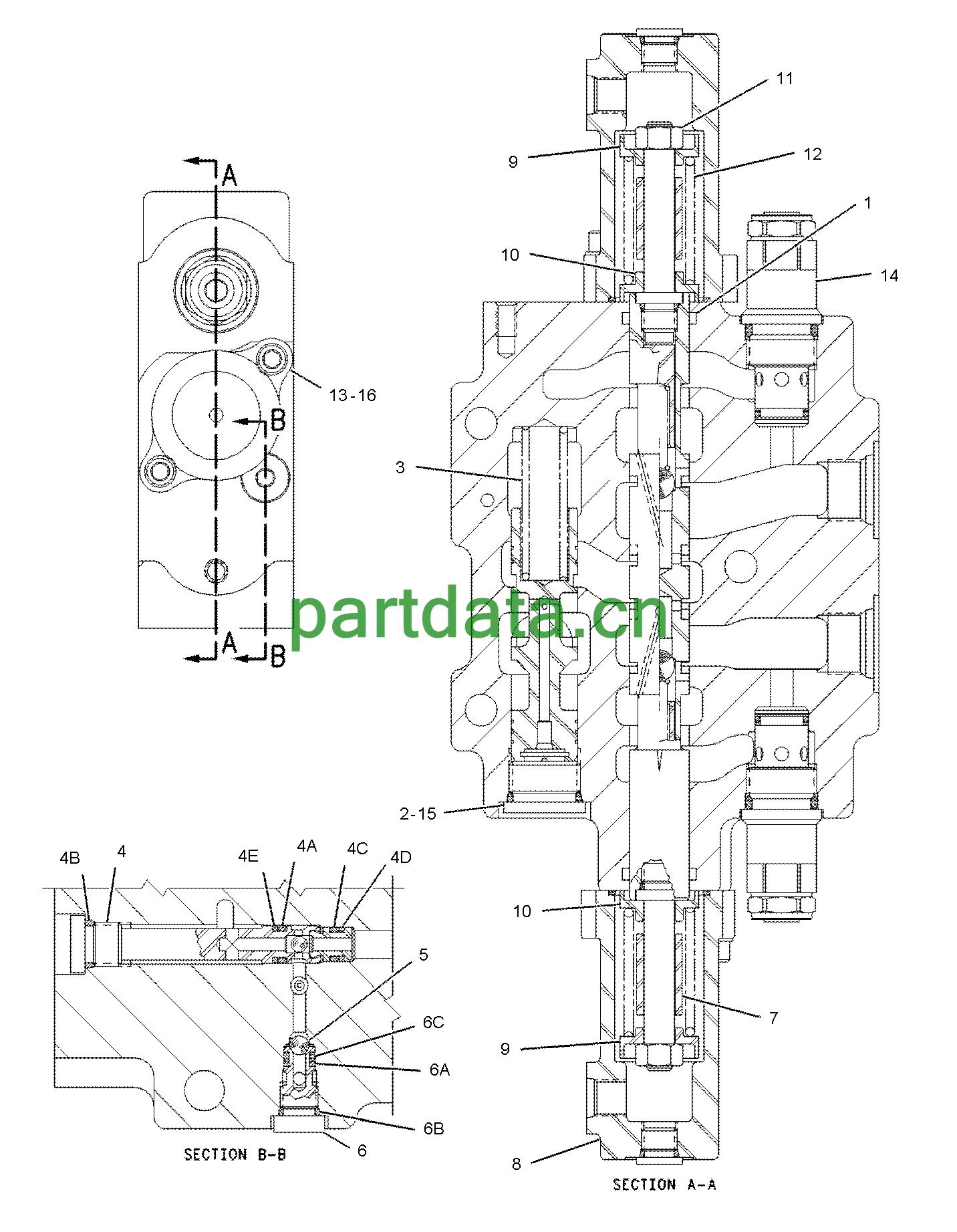 D Valve Gp Control Caterpillar