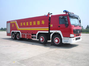 明光浩淼 光通 375马力 8×4 水罐消防车(MX5430GXFSG250S)