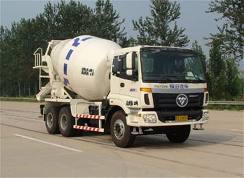 福田 欧曼ETX 375马力 6×4 混凝土搅拌运输车(BJ5253GJB-S2)