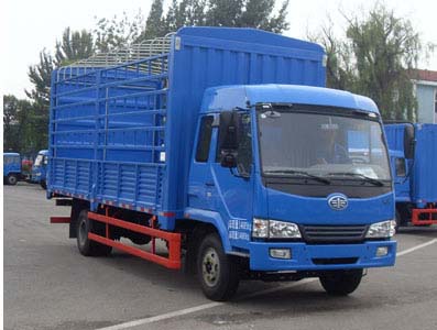 青岛解放 赛龙中卡 130马力 4×2 仓栅载货车(CA5128XXYPK2L2EA80-1)