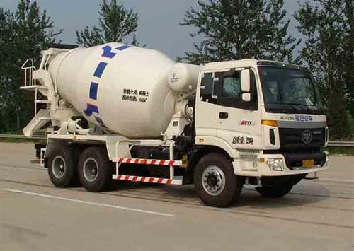 福田 欧曼ETX 340马力 6×4 混凝土搅拌运输车(BJ5254GJB-S)