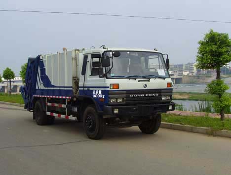 湖北合力 神狐 190马力 4×2 压缩式垃圾车(HLQ5163ZYS)