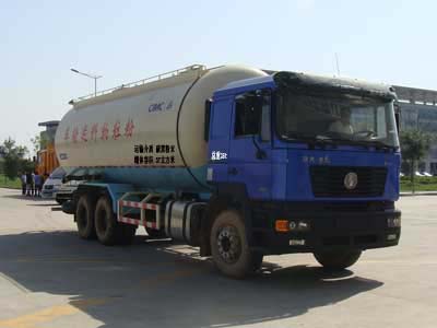 陕汽重卡 德龙F3000 300马力 6×4 粉粒物料运输车(SX5255GFLNN524)