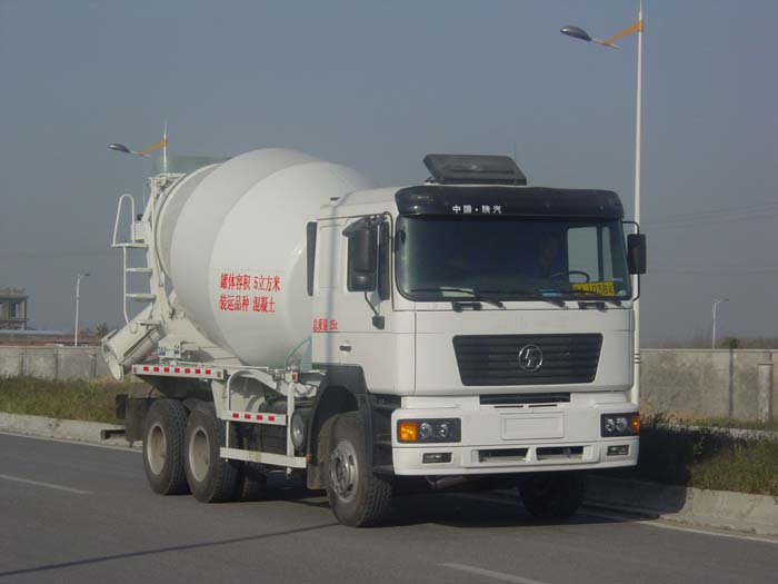 陕汽 德龙F2000 290马力 6×4 混凝土搅拌运输车(SX5255GJBJR364)