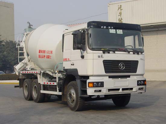 陕汽 德龙F2000 290马力 6×4 混凝土搅拌运输车(SX5255GJBJR404)