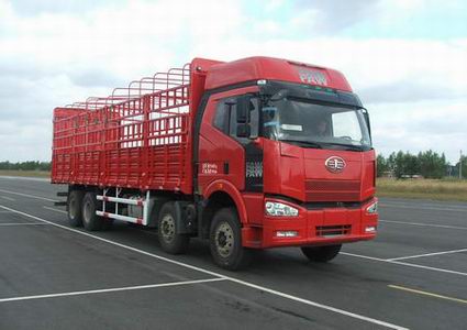 解放 J6P重卡 350马力 8×4 仓栅载货车(CA5240CLXYP66K2L7T4A2E)