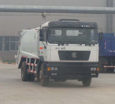 陕汽重卡 德龙F2000 270马力 4×2 压缩式垃圾车(SX5165ZYSDN461)