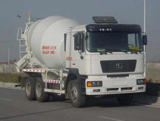 陕汽 德龙F2000 345马力 6×4 混凝土搅拌运输车(SX5255GJBJT404C)