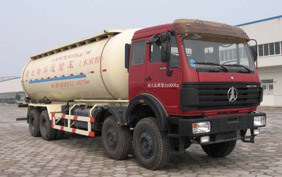 北奔重汽 北奔NG80 300马力 8×4 低密度粉粒物料运输车(ND5314GFLZ)