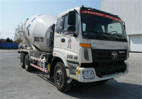 福田 欧曼ETX 340马力 6×4 混凝土搅拌运输车(BJ5258GJB-2)