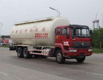 湖北合力 神狐 300马力 6×4 粉粒物料运输车(HLQ5250GFLZ)