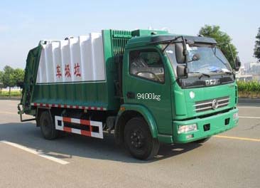 湖北合力 神狐 124马力 4×2 压缩式垃圾车(HLQ5090ZYSE)