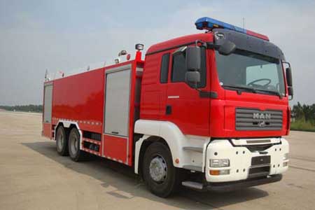 明光浩淼 光通 430马力 6×4 泡沫消防车(MX5320GXFPM150M)