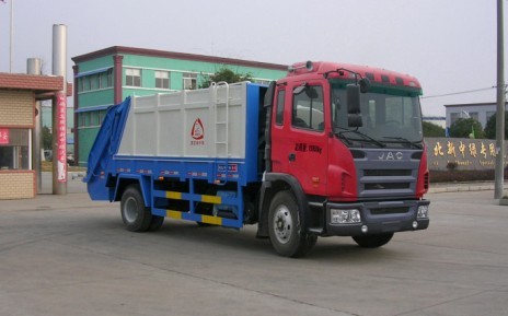 湖北新中绿 中洁 180马力 4×2 压缩式垃圾车(XZL5163ZYS3)