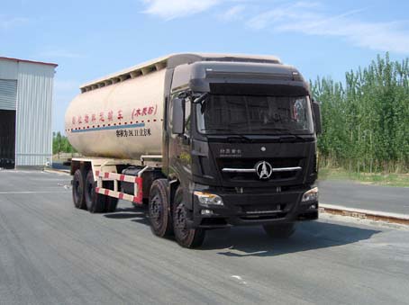 北奔重汽 北奔V3 336马力 8×4 低密度粉粒物料运输车(ND53100GFLZ)