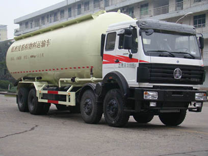 北奔重汽 北奔NG80 336马力 8×4 低密度粉粒物料运输车(ND53102GFLZ)