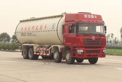 陕汽重卡 德龙F3000 336马力 8×4 低密度粉粒物料运输车(SX5316GFLNT466)