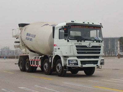 陕汽 德龙F3000 336马力 8×4 混凝土搅拌运输车(SX5316GJBDT326)