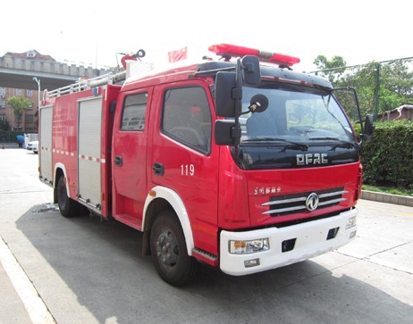 四川森田 川消 120马力 4×2 水罐消防车(SXF5100GXFSG35DC)