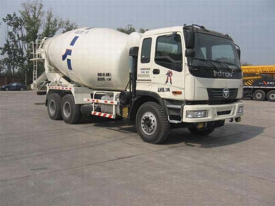 福田 欧曼ETX 380马力 6×4 混凝土搅拌运输车(BJ5258GJB-6)