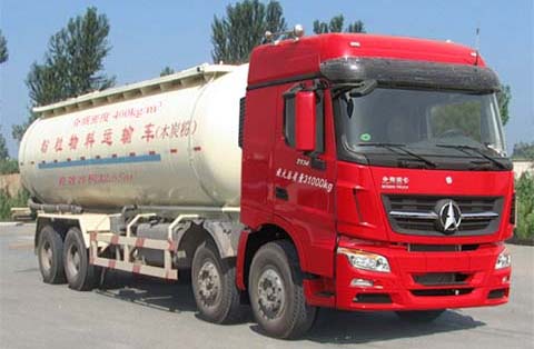 北奔重汽 北奔V3 336马力 8×4 低密度粉粒物料运输车(ND5310GFLZ01)