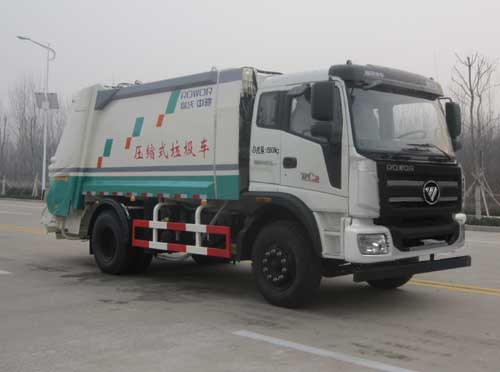 福田汽车 奥铃 200马力 4×2 压缩式垃圾车(BJ5165ZYS-1)