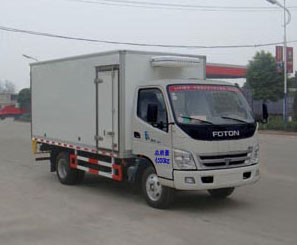 湖北合力 神狐 96马力 4×2 冷藏车(HLQ5042XLCB)