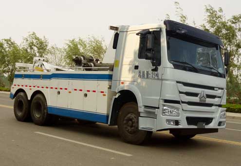 重汽华威 驰乐 340马力 6×4 一拖一清障车(SGZ5250TQZZ4T)