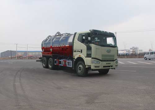 长春双龙 龙帝 280马力 6×4 吸污车(CSL5251GXWC4)