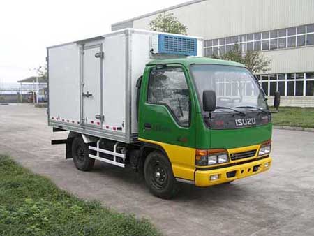 庆铃 600P 98马力 4×2 冷藏车(QL5040XLC3EARJ)