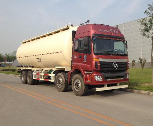 福田汽车 欧曼ETX9系 350马力 8×4 低密度粉粒物料运输车(BJ5313GFL-XB)