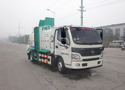 福田汽车 雷萨 141马力 4×2 压缩式垃圾车(HFV5080TCABJ4)