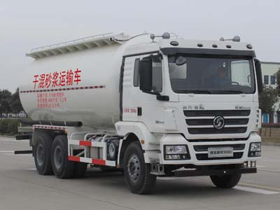 陕汽重卡 新德龙M3000 270马力 6×4 干混砂浆运输车(SX5256GGHMM434)