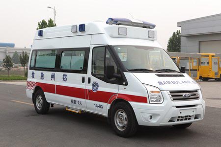 郑州宇通 宇通客车 136马力 9人 救护车(ZK5041XJH5)