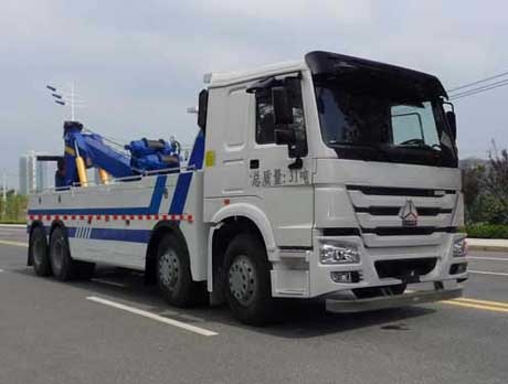 重汽华威 驰乐 380马力 8×4 一拖一清障车(SGZ5310TQZZ5T)