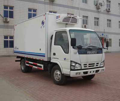 郑州红宇 红宇 130马力 4×2 冷藏车(HYJ5040XLCB9)