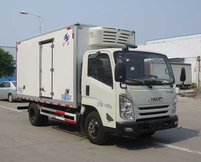 郑州红宇 红宇 116马力 4×2 冷藏车(HYJ5040XLCB12)