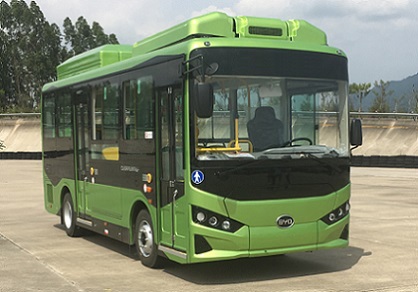 比亚迪 比亚迪K6 102马力 44/10-17人 纯电动城市客车(BYD6700HZEV)