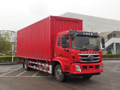 上汽依维柯红岩 杰豹 中卡 160马力 4×2 厢式 排半 载货车(CQ5166XYKAKDG561)