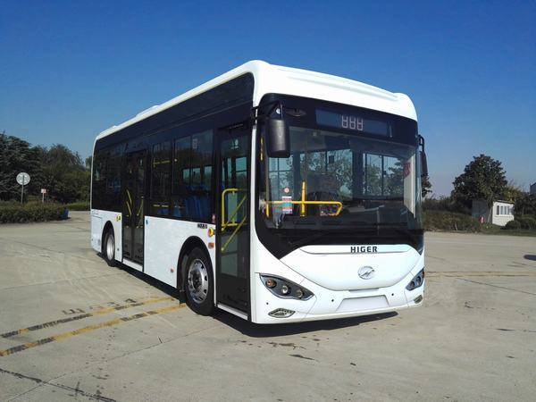 苏州金龙 蔚蓝A8 122马力 63/14-26人 城市客车(KLQ6856GAEVN2)