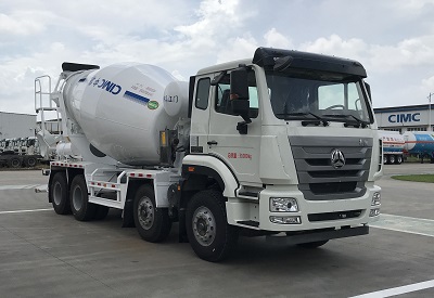 中集车辆 中集 340马力 8×4 混凝土搅拌运输车(ZJV5310GJBJMZZ)