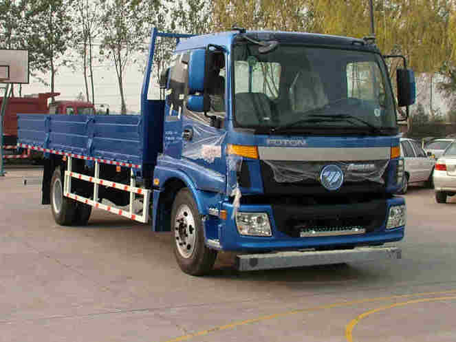 福田 欧曼ETX 3系中卡 160马力 4×2 栏板载货车(BJ1123VFPHG)