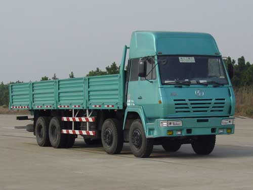 陕汽 奥龙重卡 300马力 8×4 栏板载货车(SX1315TR366)