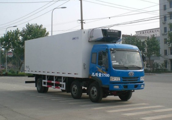 中集车辆 中集 160马力 6×2 冷藏车(ZJV5180XLCSD)