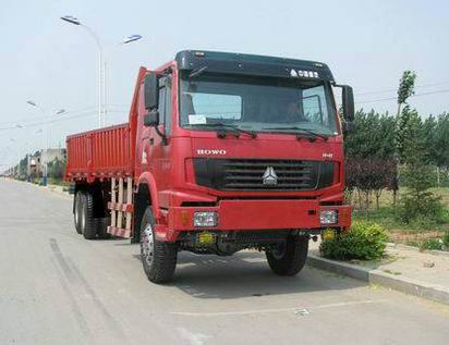 中国重汽 HOWO重卡 270马力 6×6 全驱越野载货车(ZZ2257M4357C1)