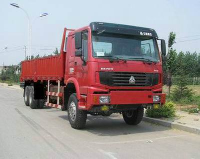 中国重汽 HOWO重卡 300马力 6×6 全驱越野载货车(ZZ2257M3857C1)