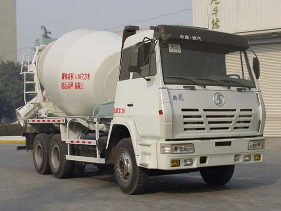 陕汽 奥龙 290马力 6×4 混凝土搅拌运输车(SX5255GJBUR384)