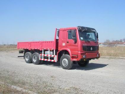 中国重汽 HOWO重卡 380马力 6×6 全驱越野载货车(ZZ2257N3857C1)