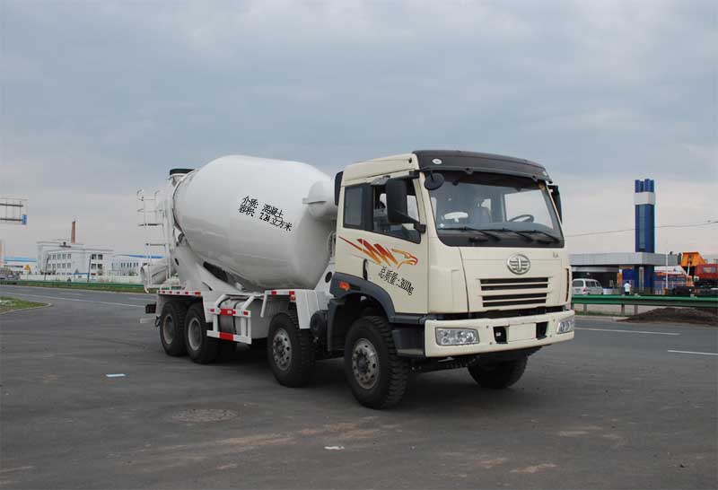 长春双龙 龙帝 350马力 8×4 混凝土搅拌运输车(CSL5311GJBC)