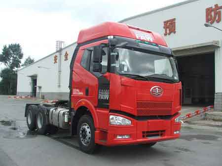 解放 J6P重卡 350马力 6×4 牵引车(CA4250P66K24T1A6E)